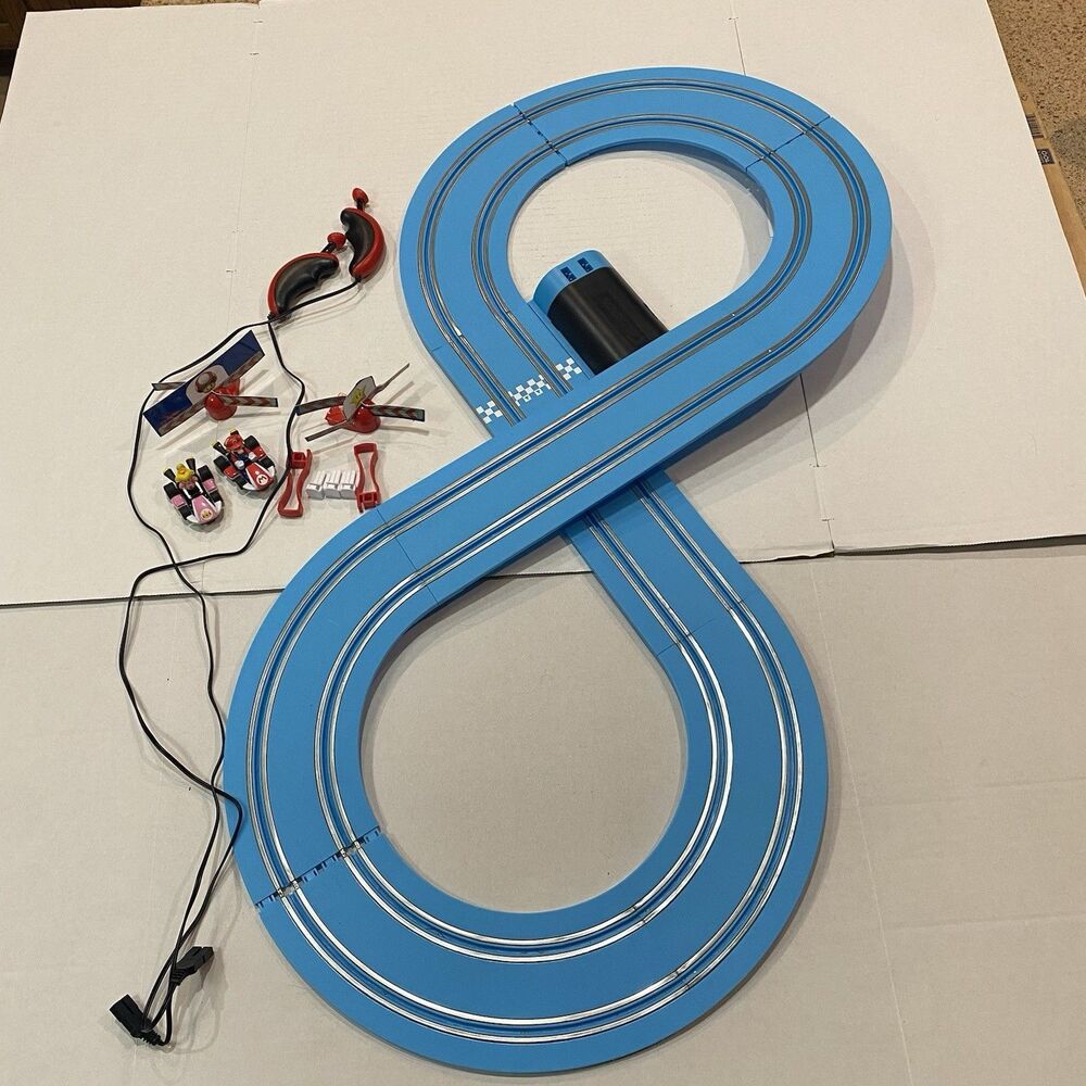 Carrera First Mario Kart Racing Set - featuring Mario and Peach Slot Cars